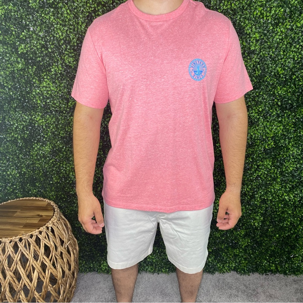 Vineyard Vines salmon‎ Pink Short Sleeve Tee nwot